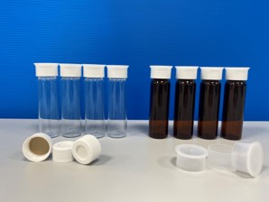 TOC vials with Cap & Dust cover