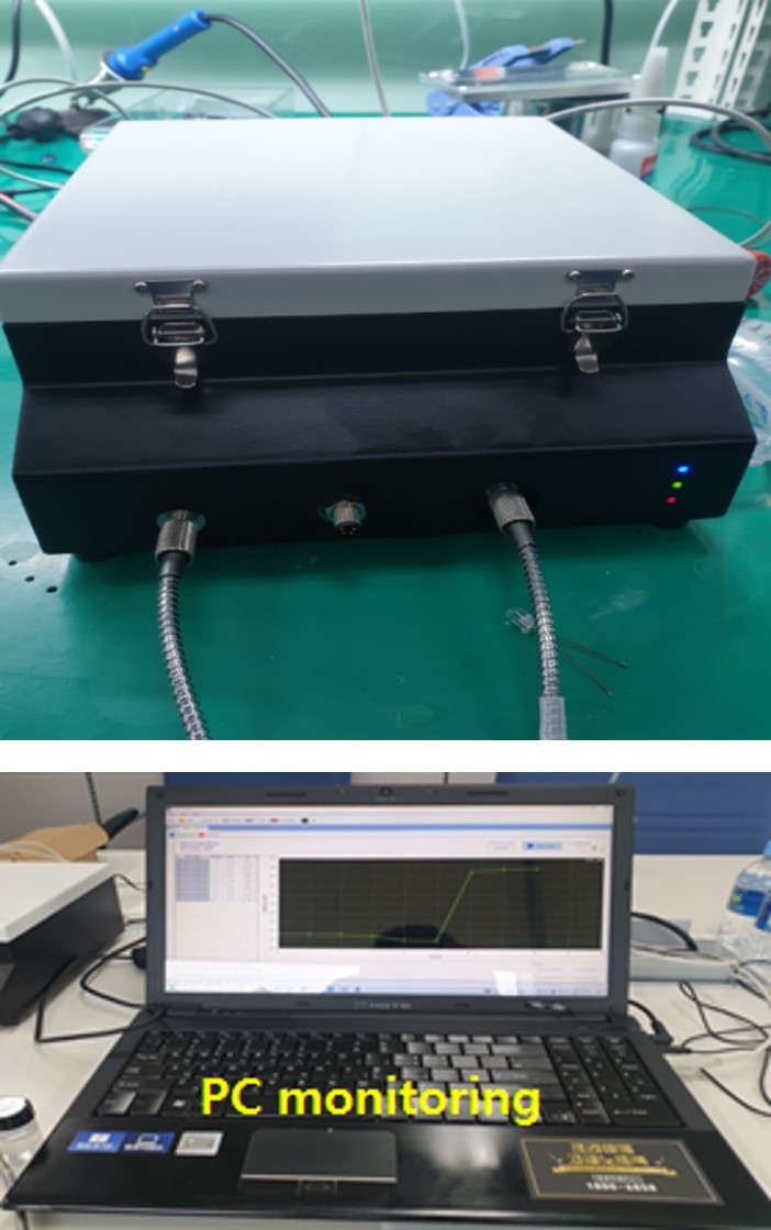 광학/유전율 측정용 모듈 및 모니터링 장비